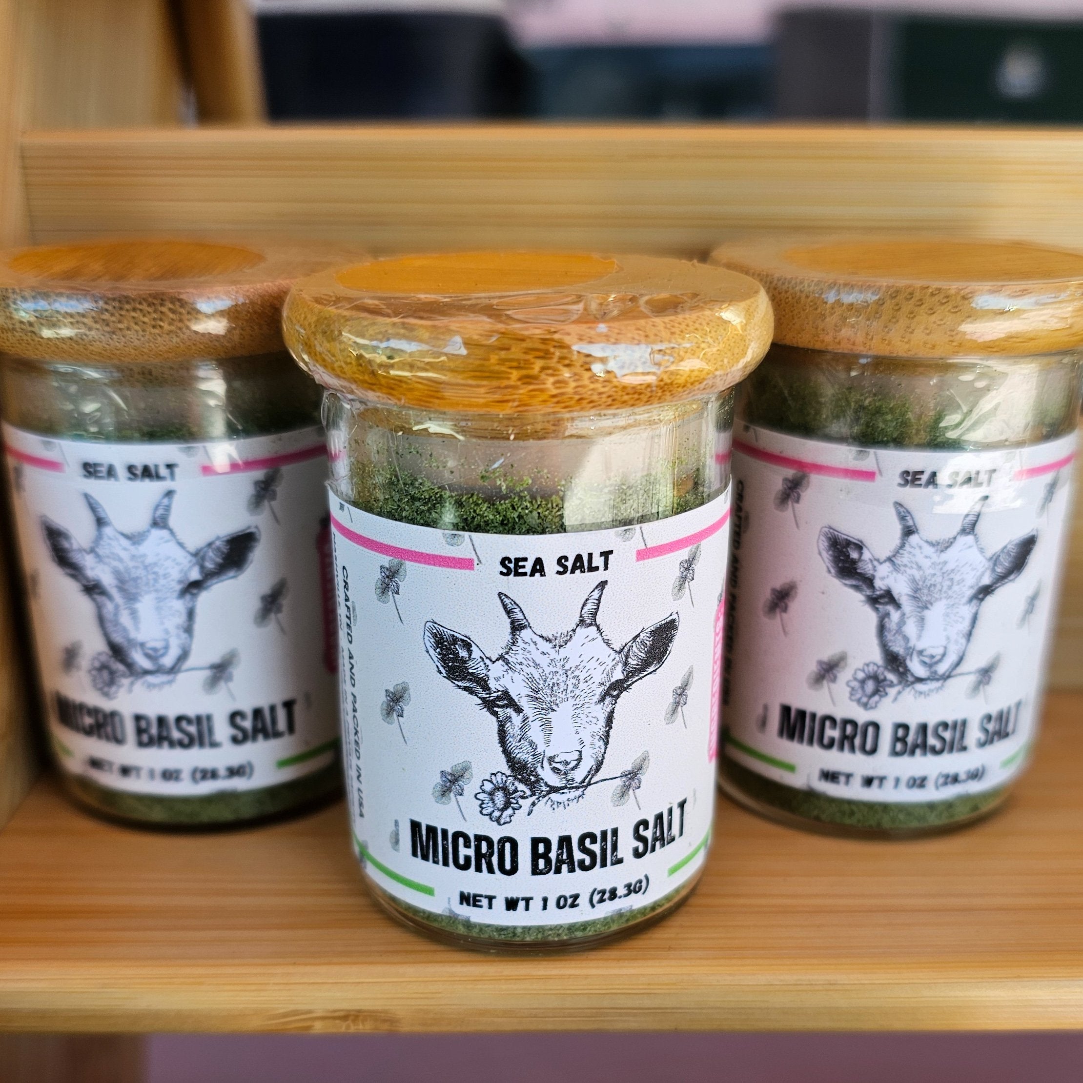 Micro Basil Sea Salt